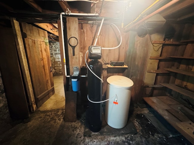 view of utility room