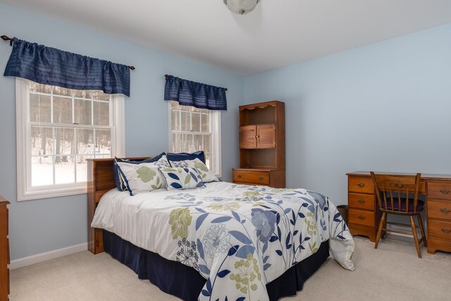 6270 Wolf Run Rd, Campbell-Savona, NY 14821 - carpeted bedroom with multiple windows and baseboards