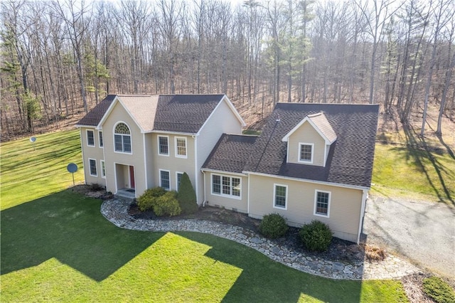 6270 Wolf Run Rd, Campbell-Savona, NY 14821 - view of front facade with a front lawn