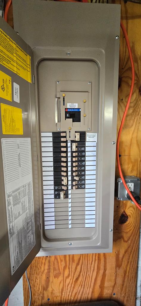 1972 Burnham Rd, Gillett, PA 16925 - utility room featuring electric panel