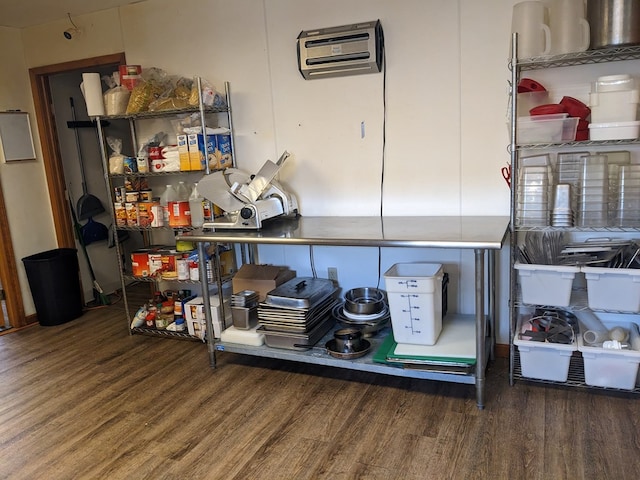 storage area featuring a wall unit AC