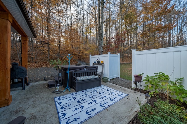 view of patio / terrace