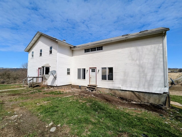 view of rear view of house