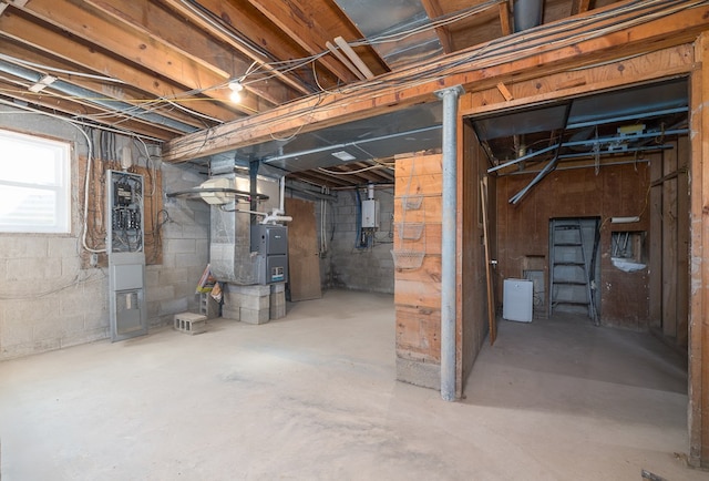 56 Benson Ave, Mansfield, PA 16933 - below grade area with heating unit