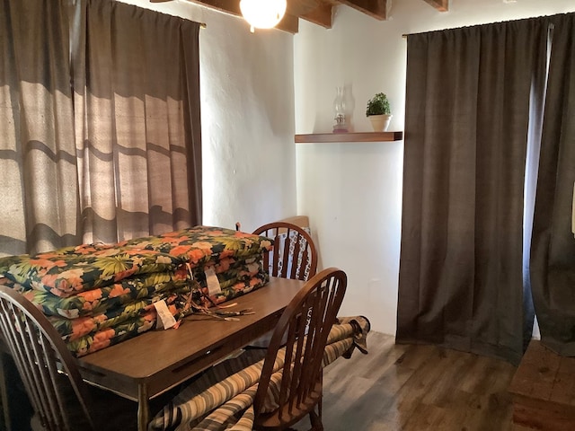 153 Zoerb Hollow Rd, Galeton, PA 16922 - dining room featuring wood finished floors