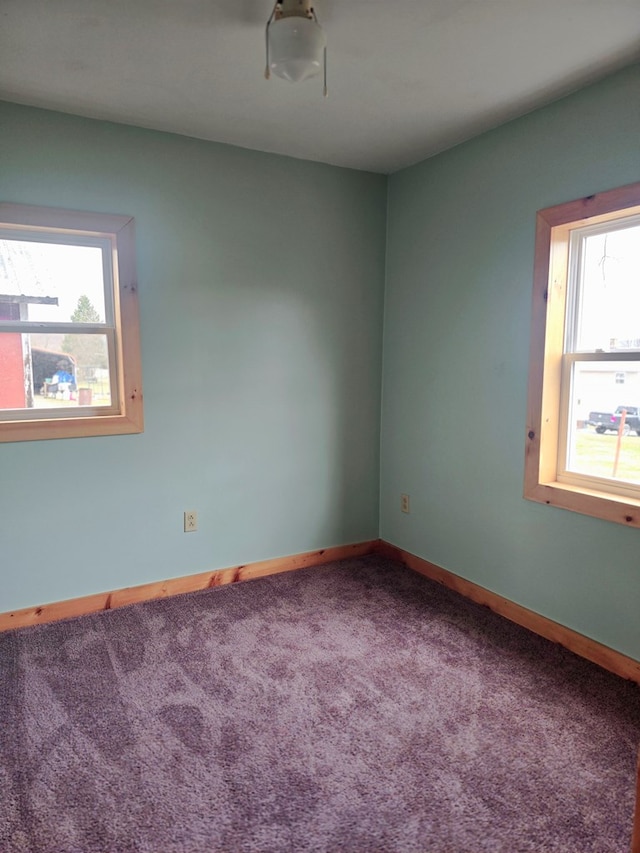 129 Liberty Corners Rd, Towanda, PA 18848 - empty room featuring baseboards and carpet