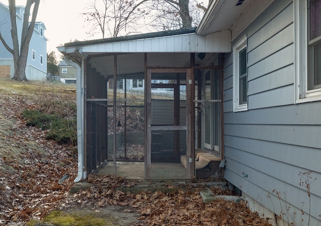 view of entrance to property