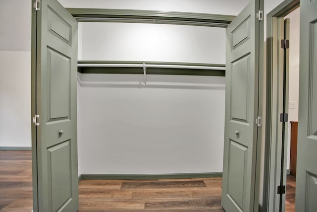 view of closet