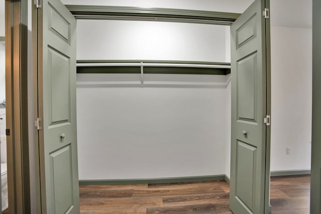 view of closet