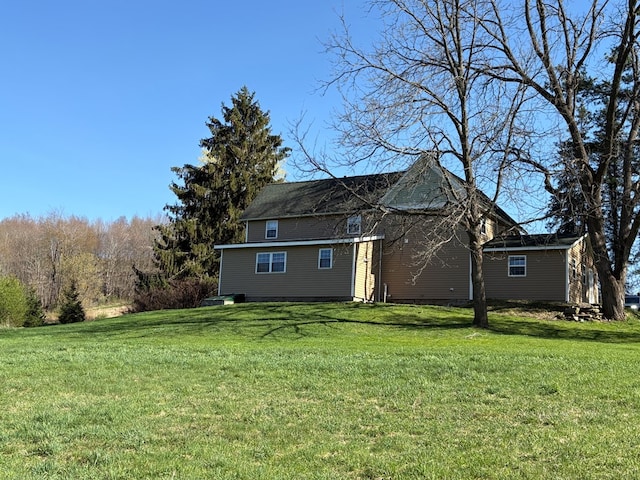 1300 Johnson Rd, Ulysses, PA 16948 - back of property featuring a yard