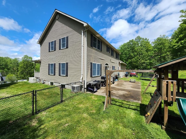 82 Cherry Tree Ln, Coudersport, PA 16915 - view of side of home featuring a gate and a patio