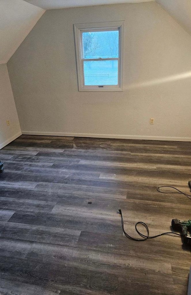 32 Investment Ln, Milan, PA 18831 - bonus room featuring vaulted ceiling and dark wood-style floors