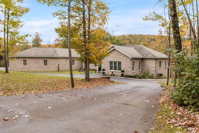 view of ranch-style house