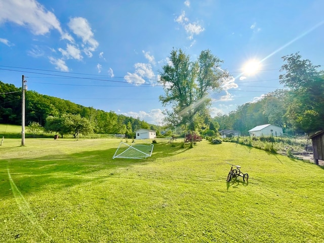 403 Horse Thief Run Rd, Wellsboro, PA 16901 - view of yard featuring an area for soccer