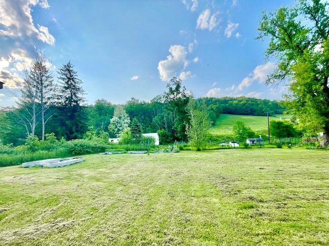 403 Horse Thief Run Rd, Wellsboro, PA 16901 - view of green lawn with a view of countryside