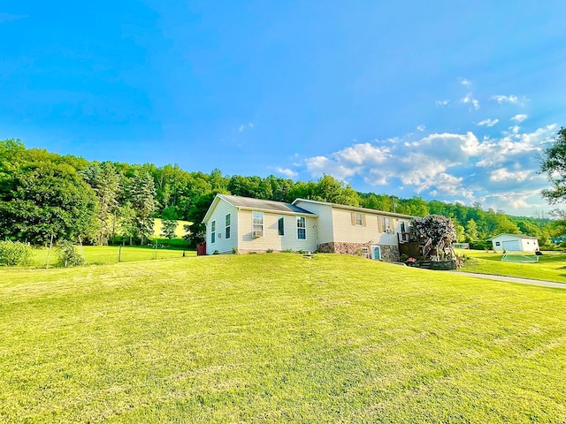 403 Horse Thief Run Rd, Wellsboro, PA 16901 - view of front of property featuring a front yard