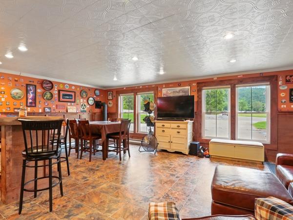 175 Rte 467, Wysox, PA 18854 - living room with plenty of natural light