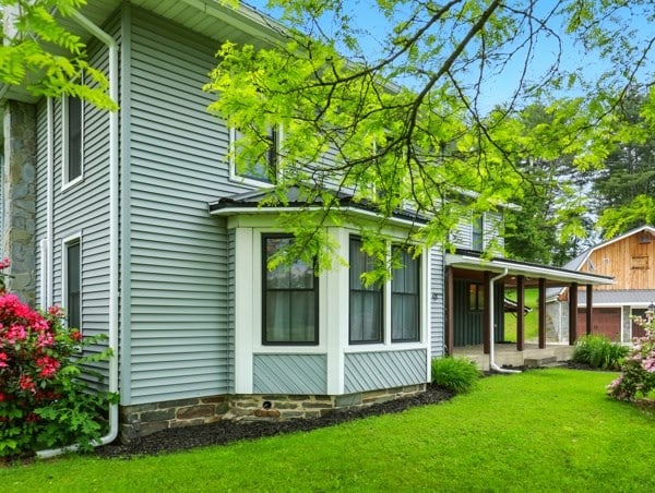175 Rte 467, Wysox, PA 18854 - view of side of property featuring a yard