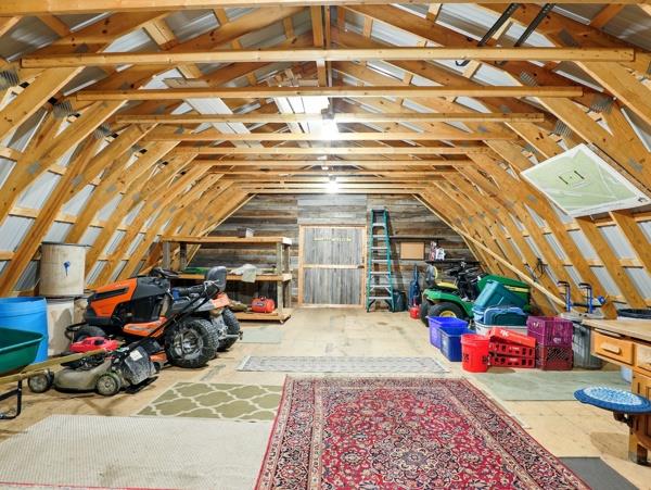 175 Rte 467, Wysox, PA 18854 - view of unfinished attic