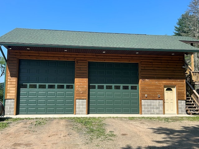 14 Here You Are Ln, Austin, PA 16720 - garage with dirt driveway