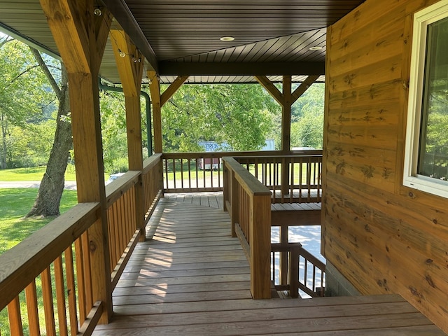 14 Here You Are Ln, Austin, PA 16720 - view of wooden deck