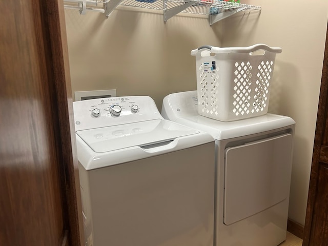 14 Here You Are Ln, Austin, PA 16720 - laundry area featuring independent washer and dryer
