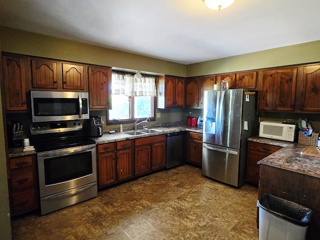 401 Valley View Rd, Wyalusing, PA 18853 - kitchen with appliances with stainless steel finishes and a sink