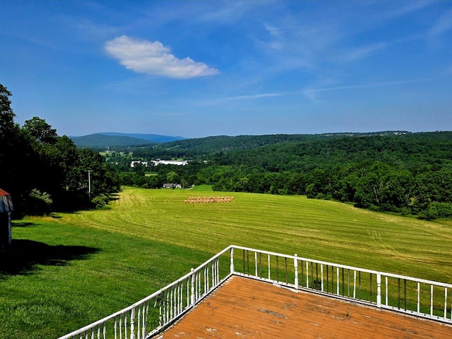 401 Valley View Rd, Wyalusing, PA 18853 - mountain view with a forest and rural landscape