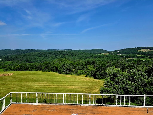 401 Valley View Rd, Wyalusing, PA 18853 - mountain view with a forest and rural landscape