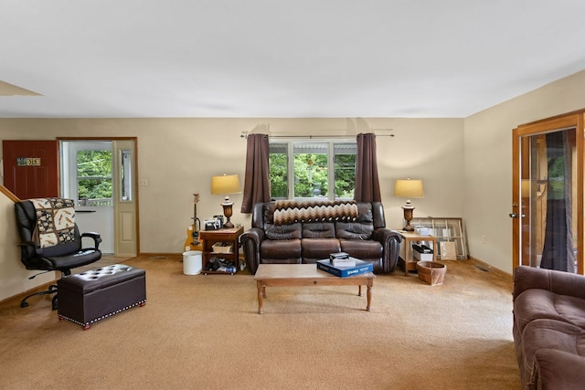 315 Old Tioga St, Wellsboro, PA 16901 - carpeted living area with baseboards