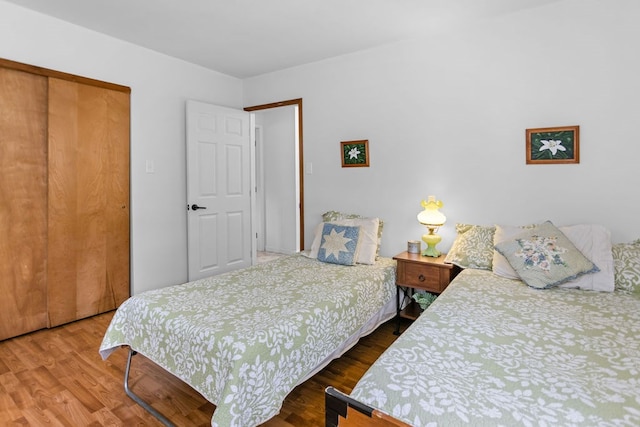 315 Old Tioga St, Wellsboro, PA 16901 - bedroom with wood finished floors and a closet