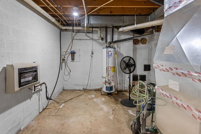 315 Old Tioga St, Wellsboro, PA 16901 - unfinished basement featuring water heater and heating unit