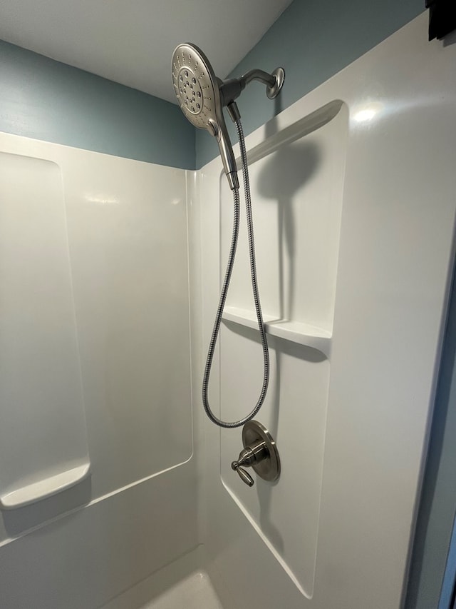 details with walk in shower