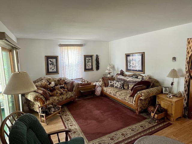 421 State St, Towanda, PA 18848 - living area featuring wood finished floors