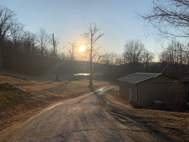 view of road