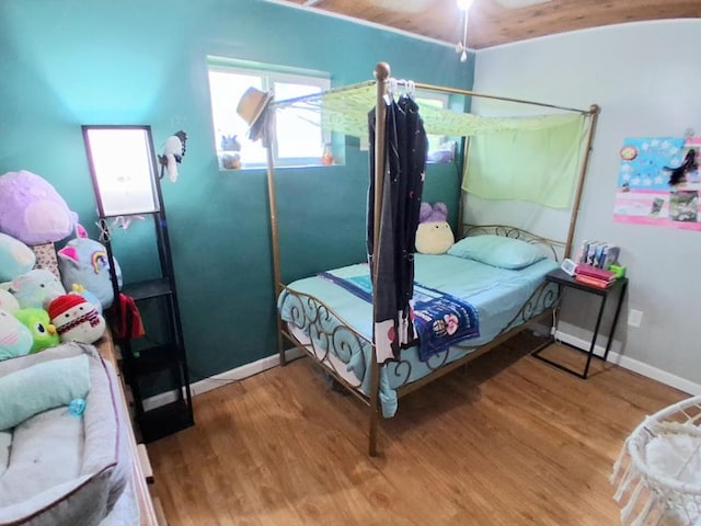 47 Alpine Dr, Athens, PA 18810 - bedroom featuring wood finished floors and baseboards