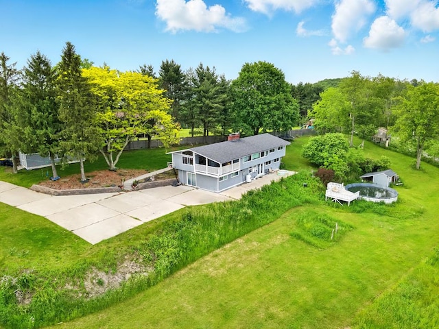 47 Alpine Dr, Athens, PA 18810 - aerial view of property and surrounding area