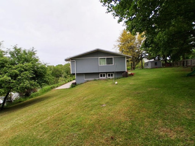 47 Alpine Dr, Athens, PA 18810 - back of property with a lawn