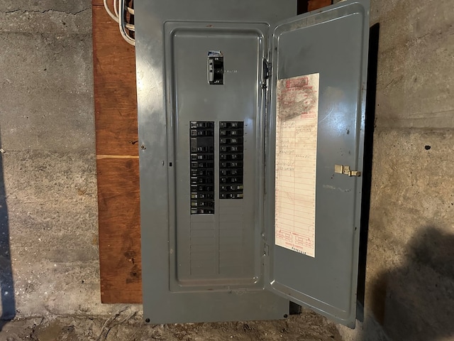 30 Turner St, Austin, PA 16720 - utility room with electric panel