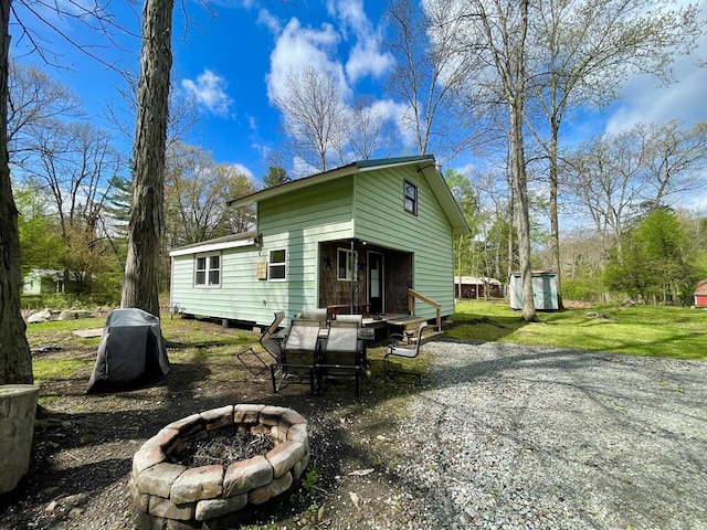 77 Pine Creek Village Rd, Gaines, PA 16921 - drone / aerial view with a view of trees and a mountain view