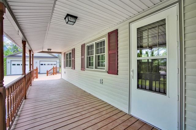 67 W Ave, Wellsboro, PA 16901 - porch with an outdoor structure