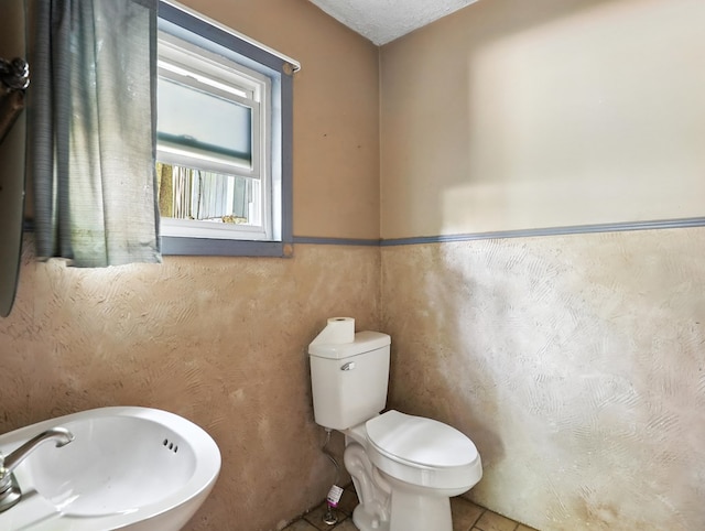 536 Fulton St, Waverly, NY 14892 - half bath featuring toilet and a sink