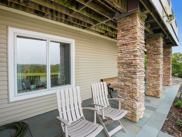 4535 Covered Bridge Rd, Ulster, PA 18850 - view of porch
