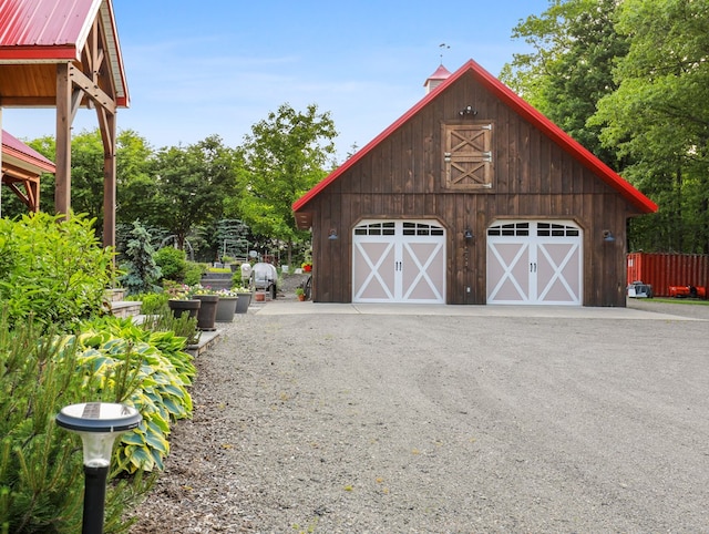 4535 Covered Bridge Rd, Ulster, PA 18850 - view of detached garage