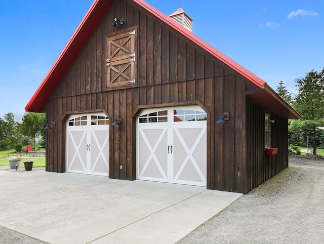 4535 Covered Bridge Rd, Ulster, PA 18850 - garage with a garage