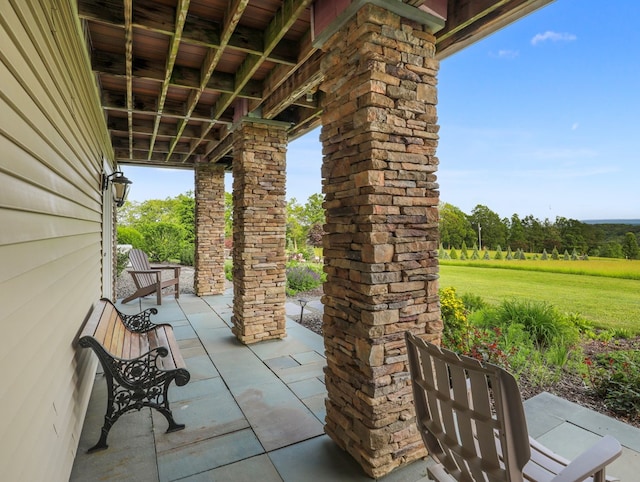 4535 Covered Bridge Rd, Ulster, PA 18850 - view of porch