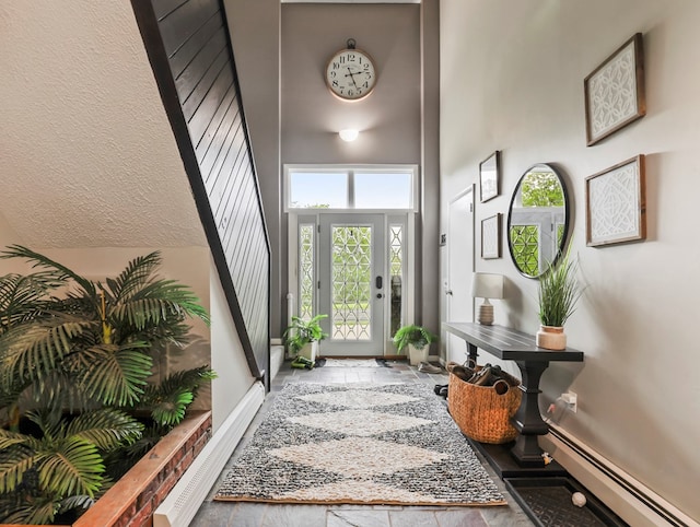 13 Alpine Dr, Athens, PA 18810 - foyer entrance with a towering ceiling, baseboards, and a baseboard heating unit
