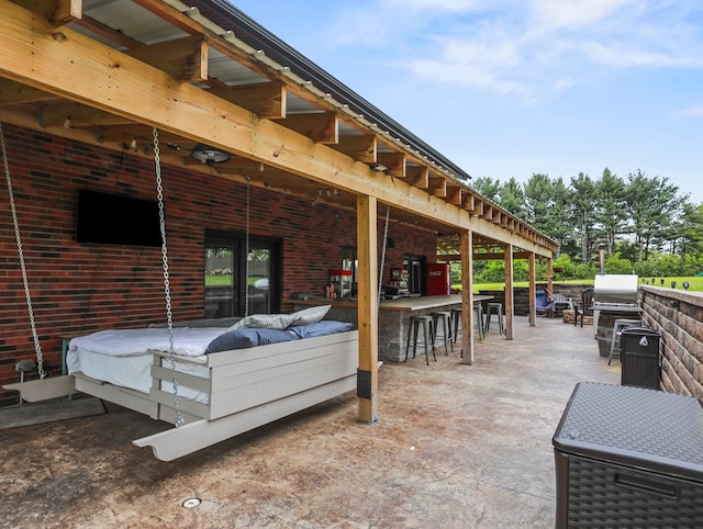 13 Alpine Dr, Athens, PA 18810 - view of patio / terrace featuring a grill