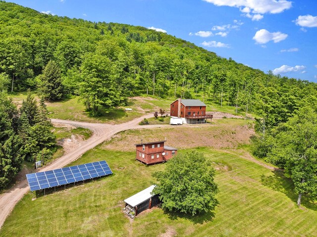 5284-A Rte 6 W, Ulysses, PA 16948 - aerial view of property and surrounding area featuring a heavily wooded area