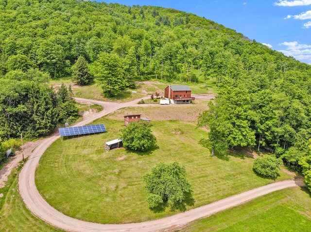 5284-A Rte 6 W, Ulysses, PA 16948 - view from above of property with a heavily wooded area
